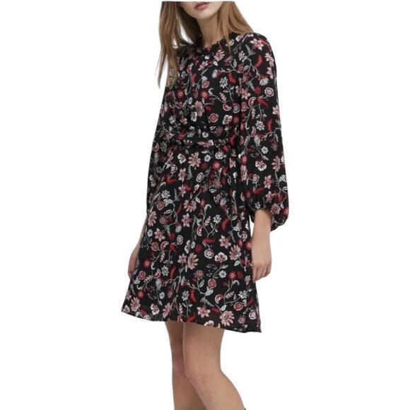 Banana Republic Dresses & Skirts - NWT Banana Republic Liberty Floral Faux Wrap Mini Dress Balloon Sleeves Disty